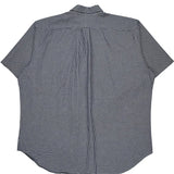 Ralph Lauren Checked Short Sleeve Shirt - 2XL Blue Cotton