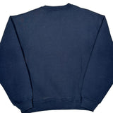 Russell Athletic Sweatshirt - Large Blue Cotton