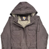 Carhartt Jacket - Large Gray Cotton