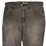 Carhartt Trousers - 38W 30L Grey Cotton