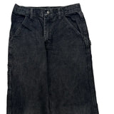 Wrangler Carpenter Pants - 26W US 4 Black Cotton