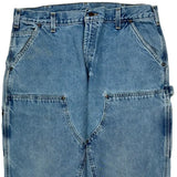Carhartt Double Knee Carpenter Jeans - 36W 32L Blue Cotton