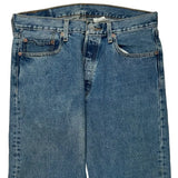 501 Levis Jeans - 34W 30L Blue Cotton