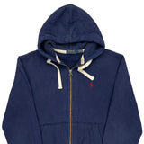 Polo By Ralph Lauren Hoodie - Medium Blue Cotton