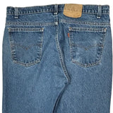 Orange Tab Levis Jeans - 36W 30L Blue Denim