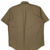 Blake Ralph Lauren Short Sleeve Shirt - Large Khaki Cotton