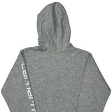 Age 7 Carhartt Hoodie - XS Grey Cotton Blend