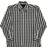 Tommy Hilfiger Checked Shirt - Large Navy Cotton