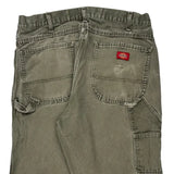 Dickies Cargo Carpenter Pants - 36W 30L Gray Cotton
