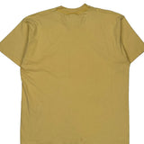 90S Blank Unbranded T-Shirt - XL Yellow Cotton