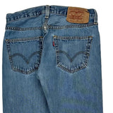 501 Levis Jeans - 32W 30L Blue Cotton