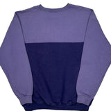 Teddy Bears Graphic Morning Sun Cartoon Sweatshirt - Large Purple Cotton Blend