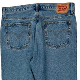 501 Levis Jeans - 34W 30L Blue Cotton