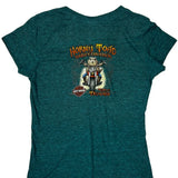 Horny Toad Harley Davidson Graphic T-Shirt - Medium Green Polyester