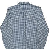 Slim Fit Ralph Lauren Checked Shirt - XL Blue Cotton