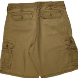 Lee Cargo Shorts - 33W 11L Brown Cotton