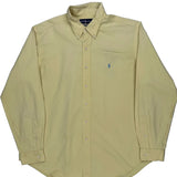 Ralph Lauren Shirt - XL Yellow Cotton