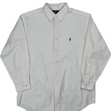 Ralph Lauren Shirt - Large White Cotton
