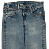 501 Levis Jeans - 28W 31L Blue Cotton
