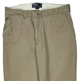 Polo By Ralph Lauren Chinos - 36W 32L Beige Cotton