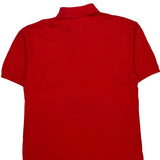 Tommy Hilfiger Polo Shirt - Large Red Cotton