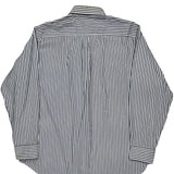 Chaps Ralph Lauren Striped Shirt - XL Blue Cotton