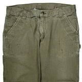 Carhartt Carpenter Pants - 36W 29L Green Cotton