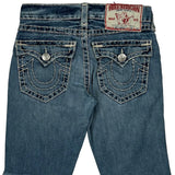 True Religion Denim Shorts - 32W 11L Blue Denim