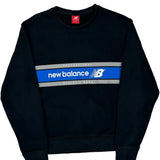 New Balance Sweatshirt - Medium Blue Cotton
