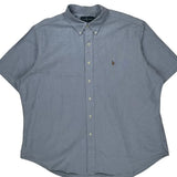 Ralph Lauren Short Sleeve Shirt - 2XL Blue Cotton
