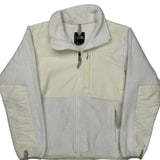 The North Face Fleece Jacket - Large Cream Polyester