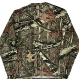 Mossy Oak Camo Long Sleeve T-Shirt - Medium Camo Cotton