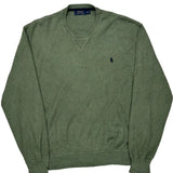 Polo By Ralph Lauren Sweater - XL Green Cotton