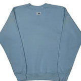 Made In USA Lee Sport Blank Sweatshirt - Large Blue Cotton