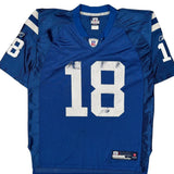 Indianapolis Colts Reebok Nfl Football Jersey - Large Blue Polyester