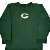 Green Bay Packers Nfl Football Long Sleeve T-Shirt - Medium Green Cotton
