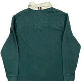 Black Brown Rugby Shirt - 2XL Green Cotton