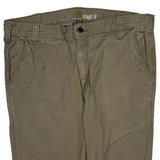 Carhartt Pants - 36W 30L Khaki Cotton