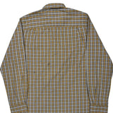 Timberland Checked Shirt - Large Gray Cotton