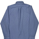 Ralph Lauren Striped Shirt - Medium Blue Cotton