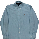 Ralph Lauren Shirt - Large Blue Cotton