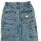 Nnsns Double Knee Carpenter Jeans - 31W 27L Light Wash Cotton