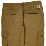 Carhartt Cargo Trousers - 34W 30L Brown Cotton