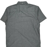 Tommy Hilfiger Short Sleeve Shirt - XL Gray Cotton