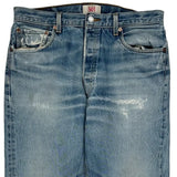 Levis 501 Jeans - 36W 30L Light Wash Cotton