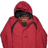 Timberland Waterproof Jacket - Medium Red Polyester