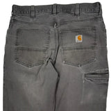 Carhartt Carpenter Trousers - 32W 32L Grey Cotton