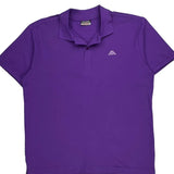 Kappa Polo Shirt - XL Purple Cotton