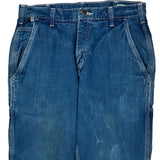 Carhartt Carpenter Trousers - 33W 30L Blue Cotton