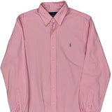 Ralph Lauren Shirt - Medium Pink Cotton